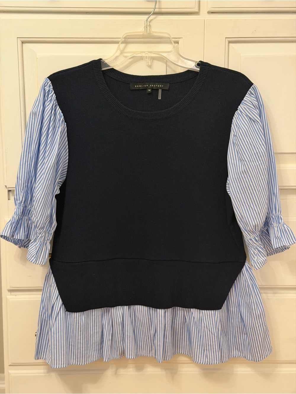 English Factory Layered Ruffle Top size M - Picture 2 of 7